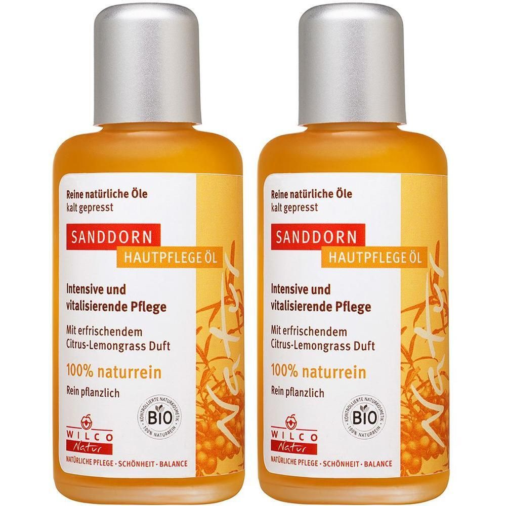 Sanddorn BIO Hautpflege Öl x2 2x100 ml