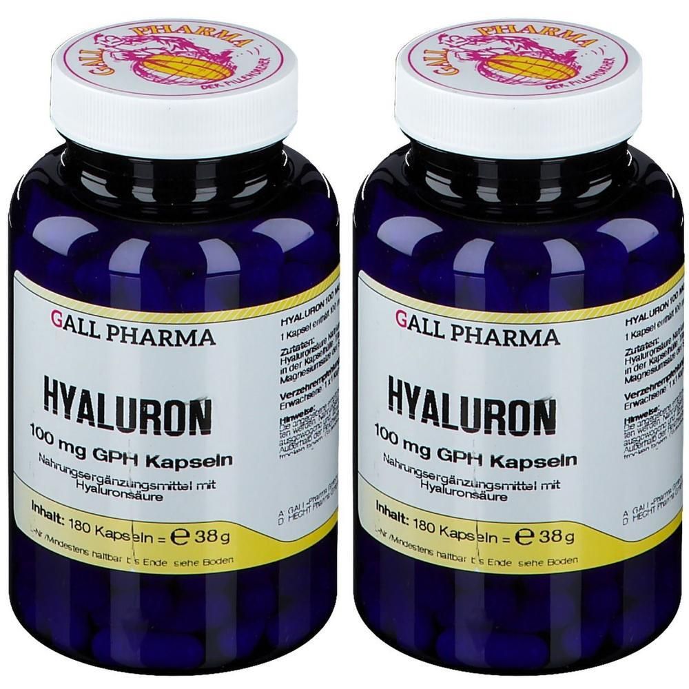 Hyaluron 100 mg GPH Kapseln x2 2x180 St