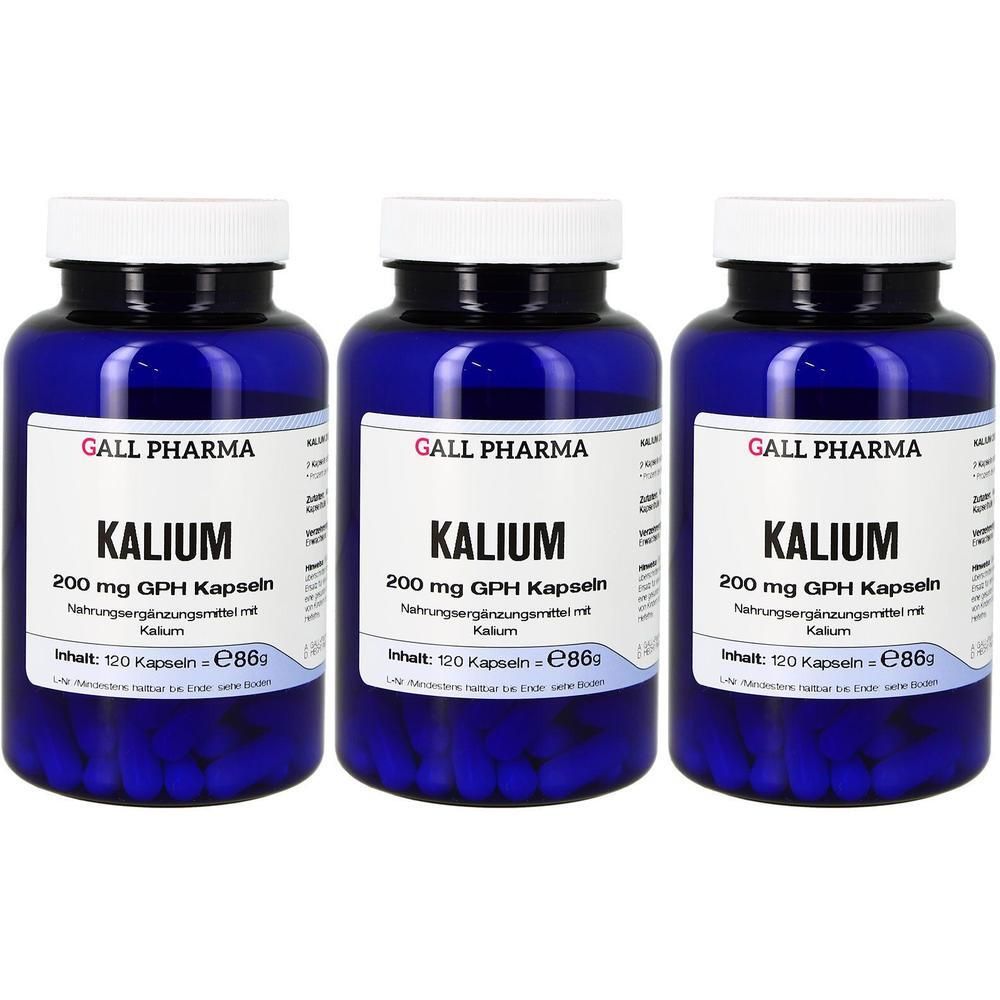 Kalium 200 mg GPH Kapseln x3 3x120 St