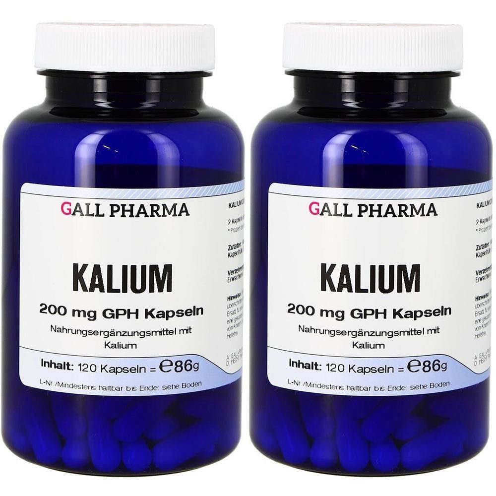Kalium 200 mg GPH Kapseln x2 2x120 St