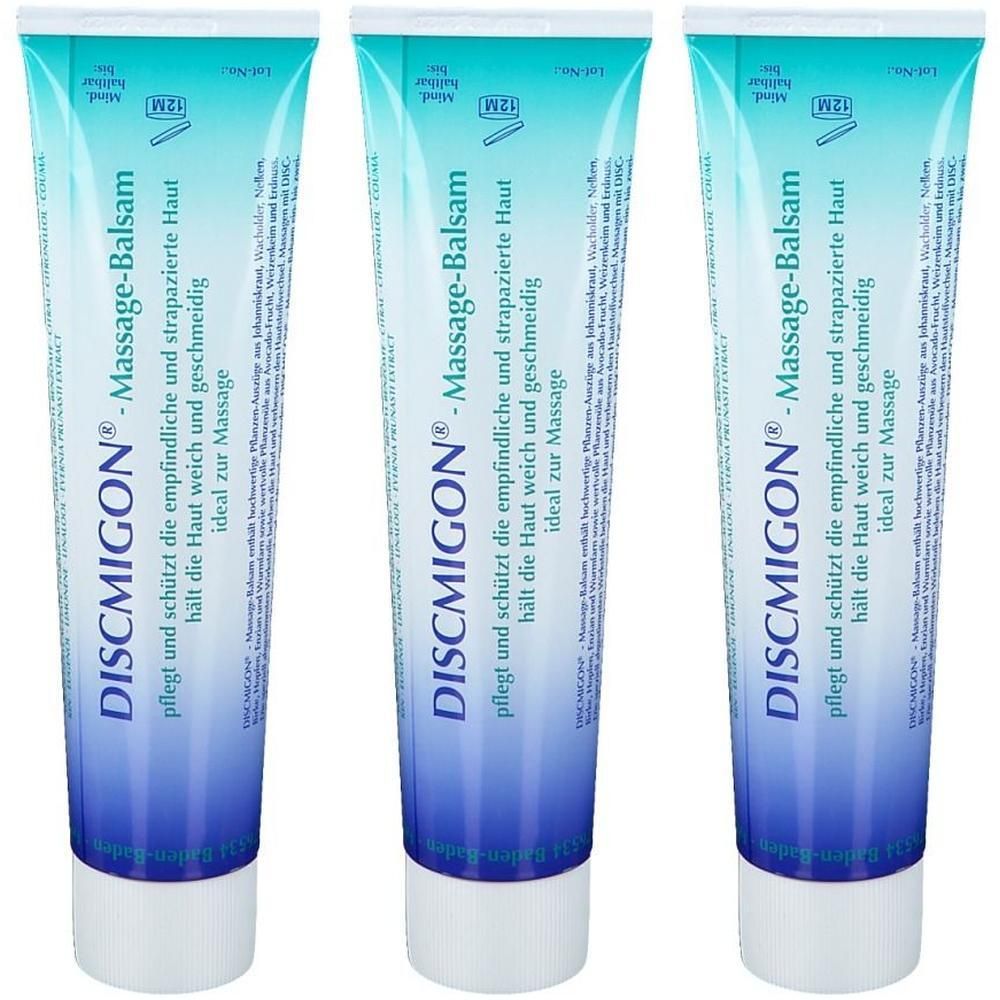 Discmigon Massage Balsam x3 3x100 g Creme