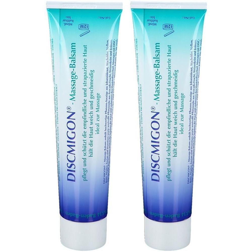 Discmigon Massage Balsam x2 2x100 g Creme