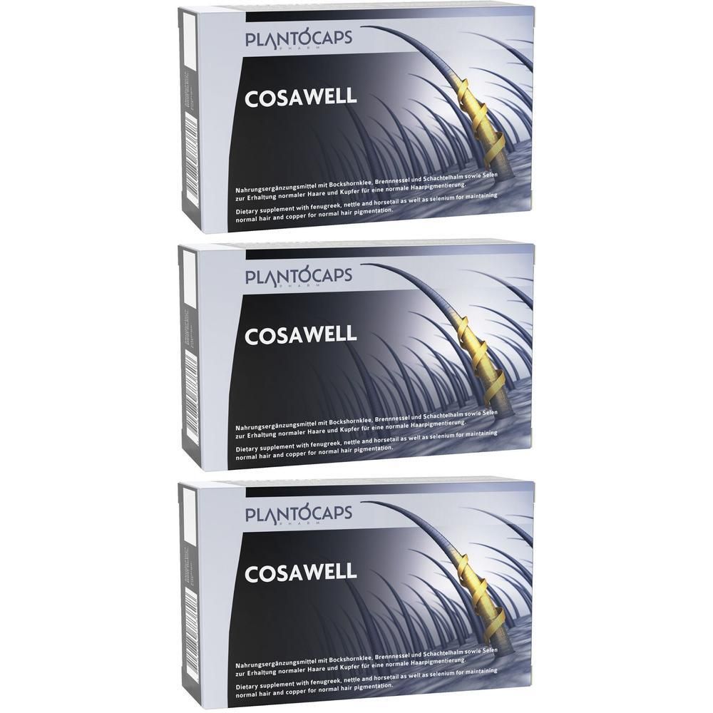Plantocaps Cosawell Kapseln x3 3x60 St