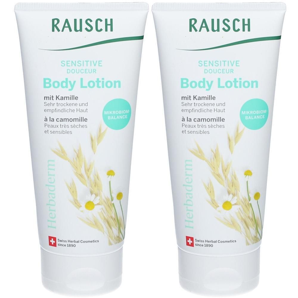 Rausch Sensitive Bodylotion mit Kamille x2 2x200 ml Lotion