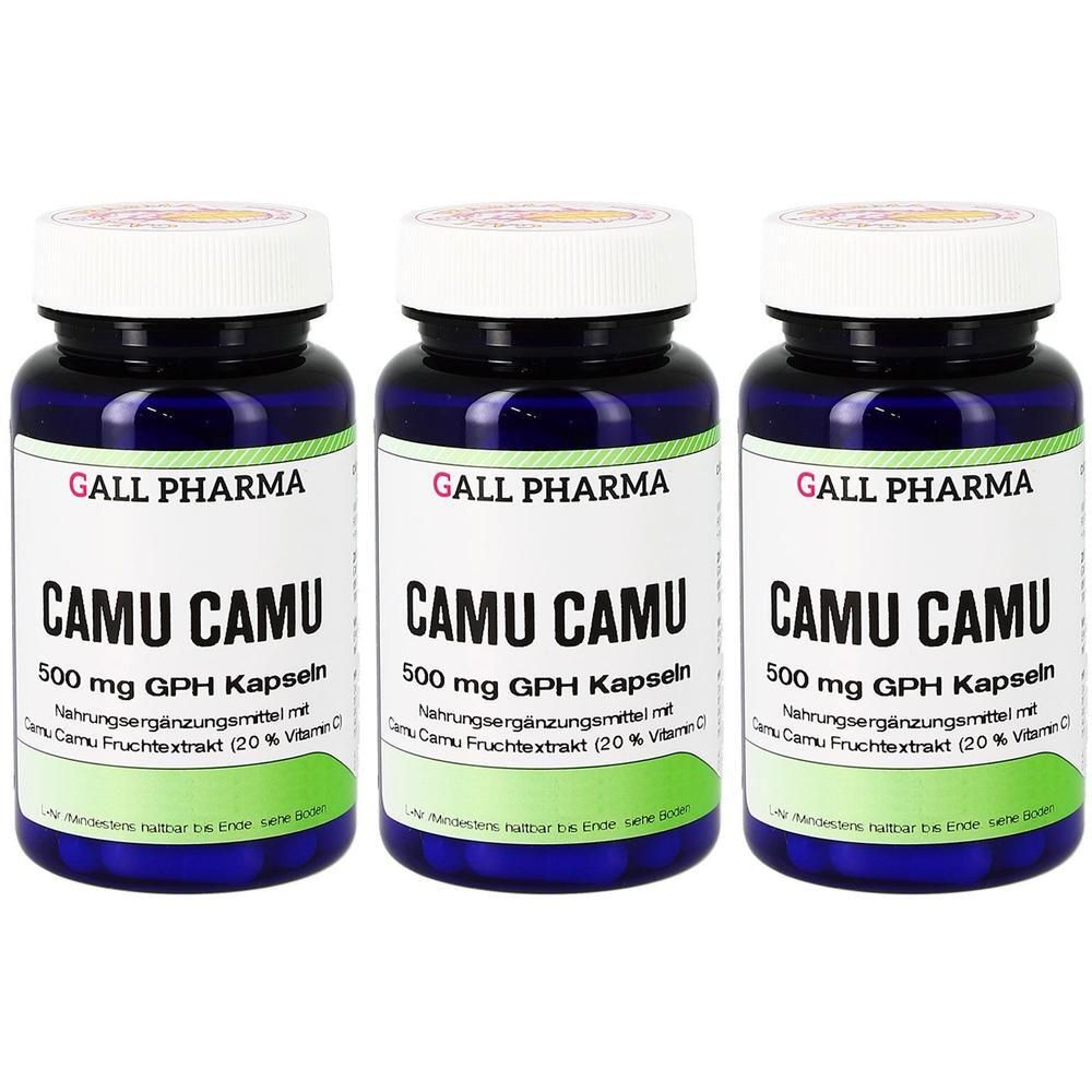 Camu 500 mg GPH Kapseln x3 3x180 St