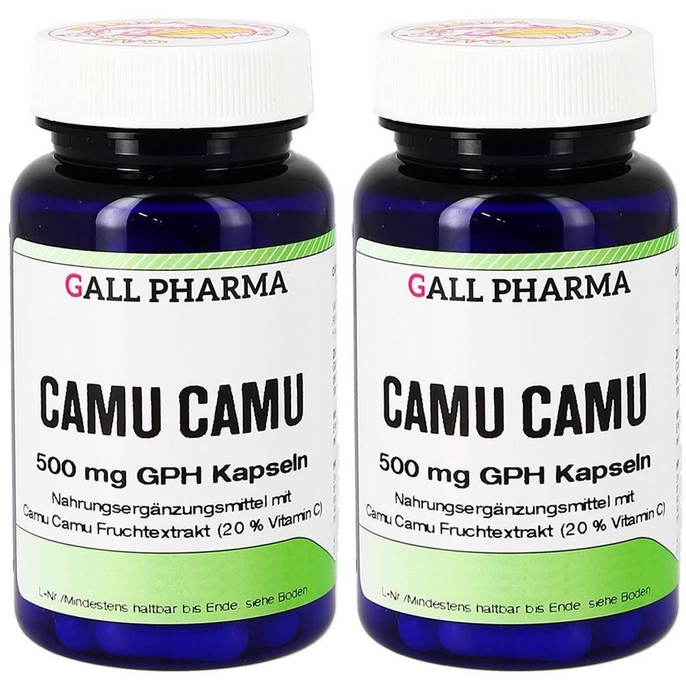 Camu 500 mg GPH Kapseln x2 2x180 St