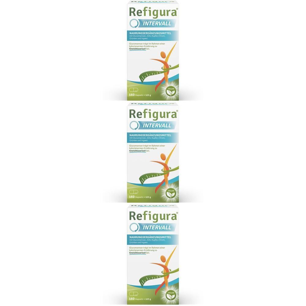 Refigura Intervall Kapseln x3 3x160 St