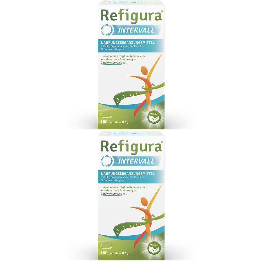 Refigura Intervall Kapseln x2 2x160 St