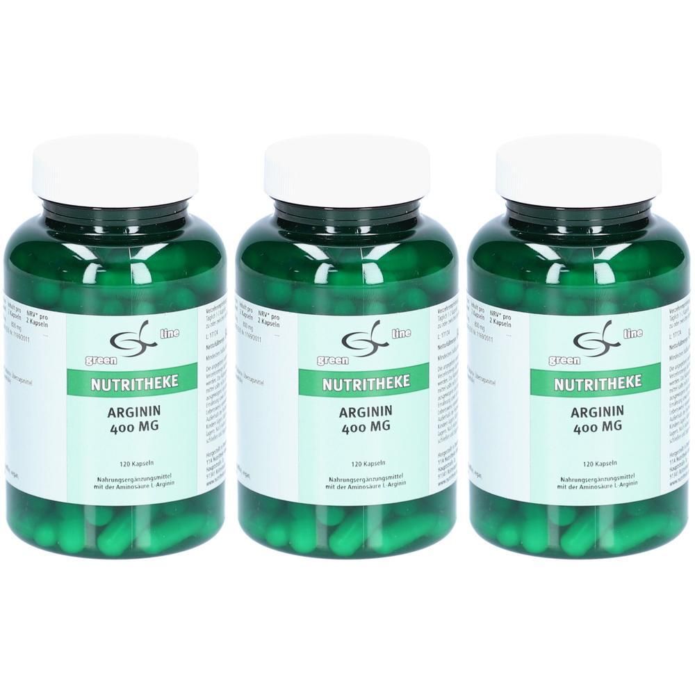 Arginin 400 mg Kapseln x3 3x120 St