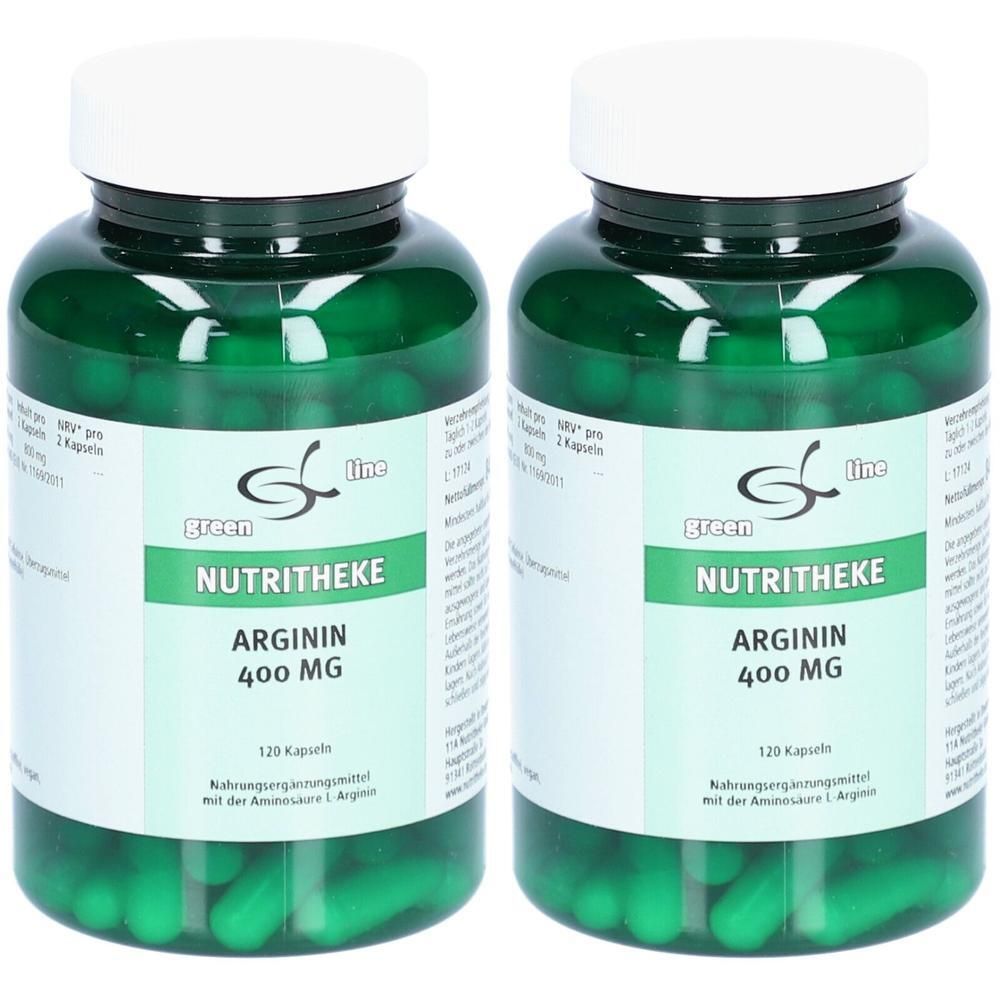 Arginin 400 mg Kapseln x2 2x120 St