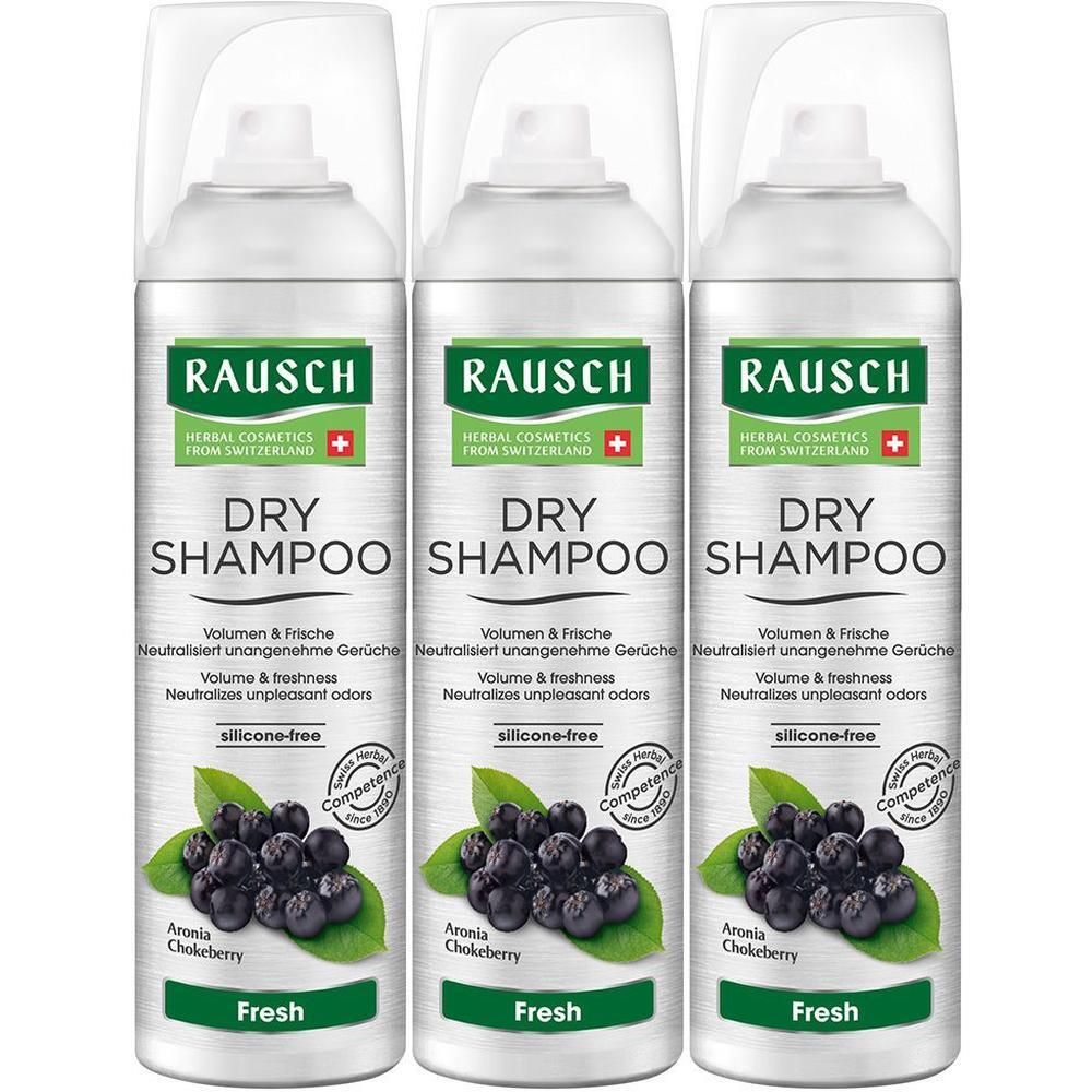 Rausch Dry Shampoo fresh Dosierspray x3 3x150 ml