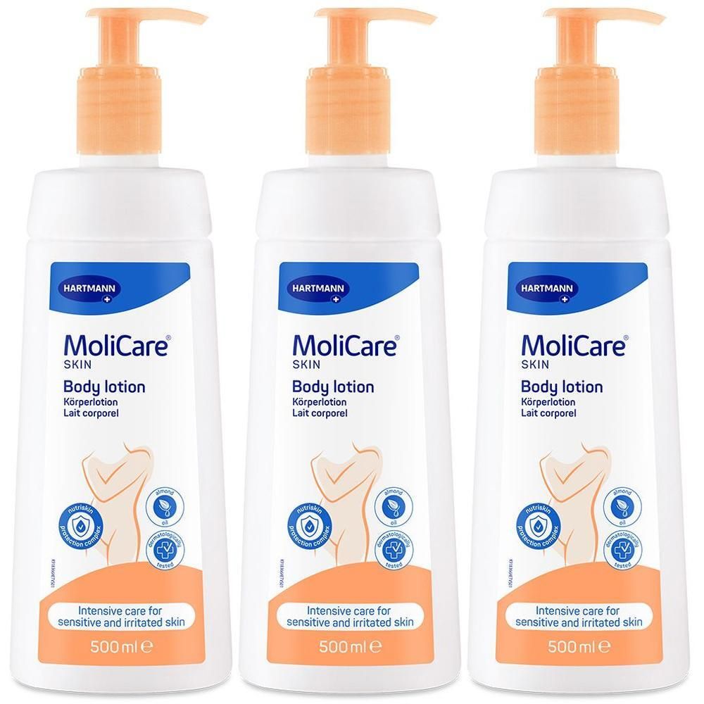 Molicare Skin Körperlotion x3 3x500 ml Lotion