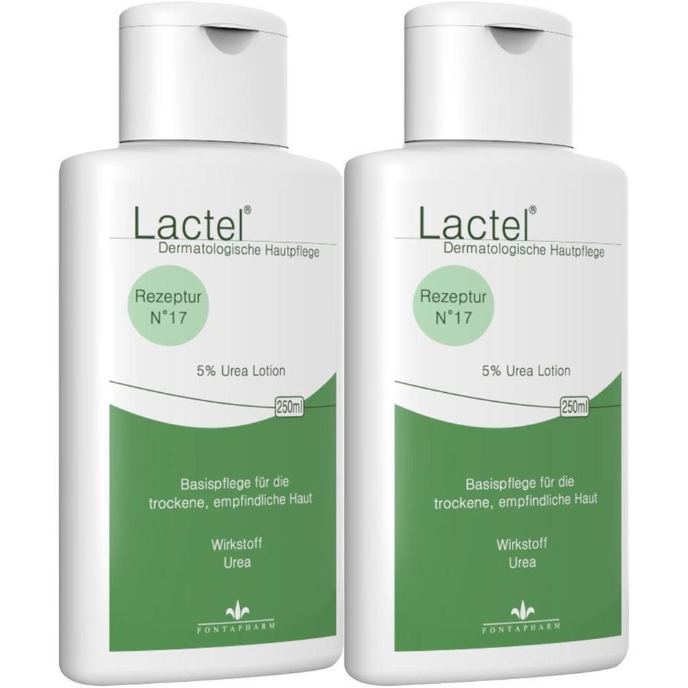 Lactel Nr.17 5% Urea Lotion x2 2x250 ml