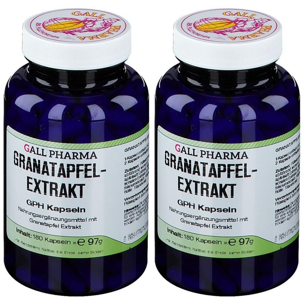Granatapfel Extrakt GPH Kapseln x2 2x180 St