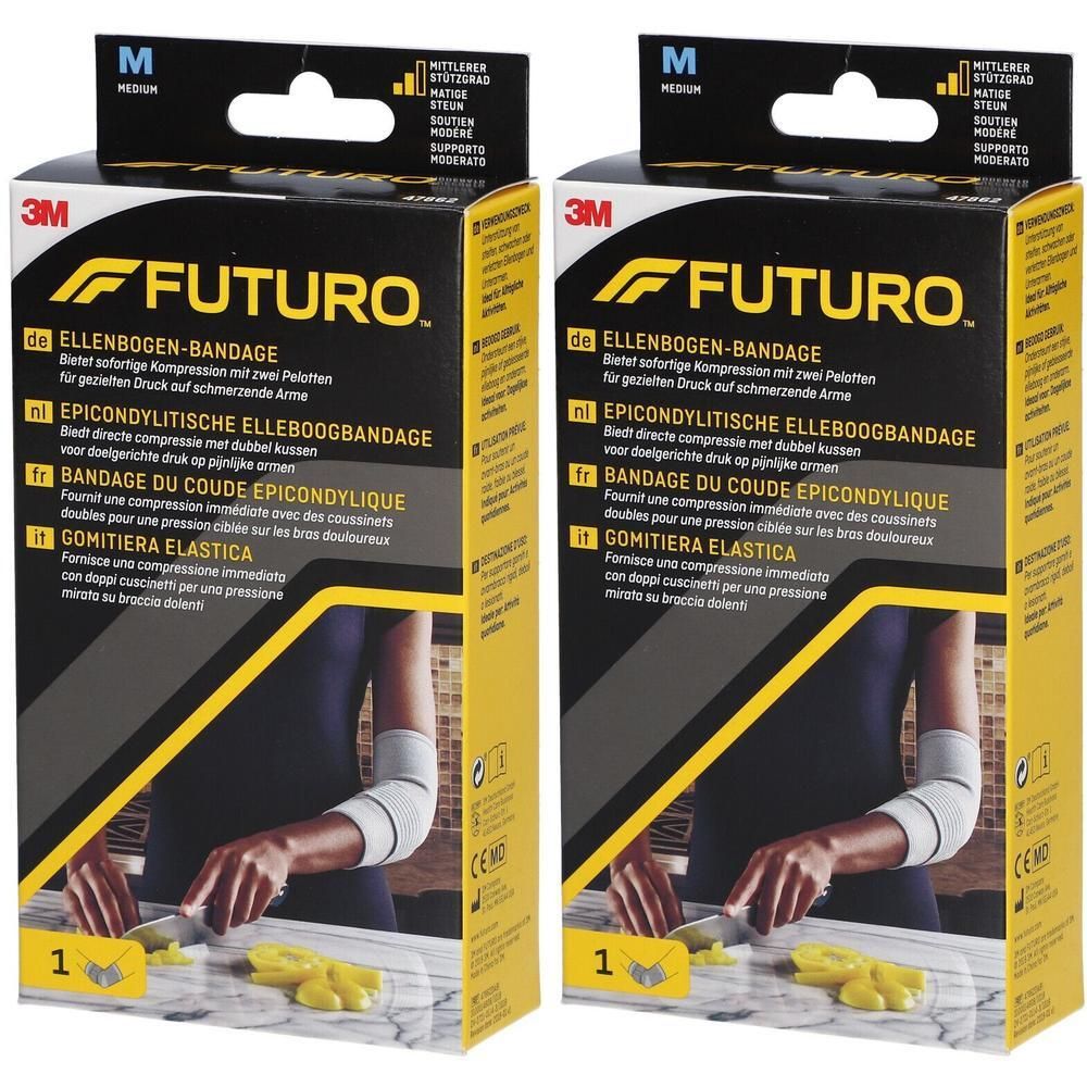 Futuro Ellenbogenbandage M x2 2x1 St Bandage(s)