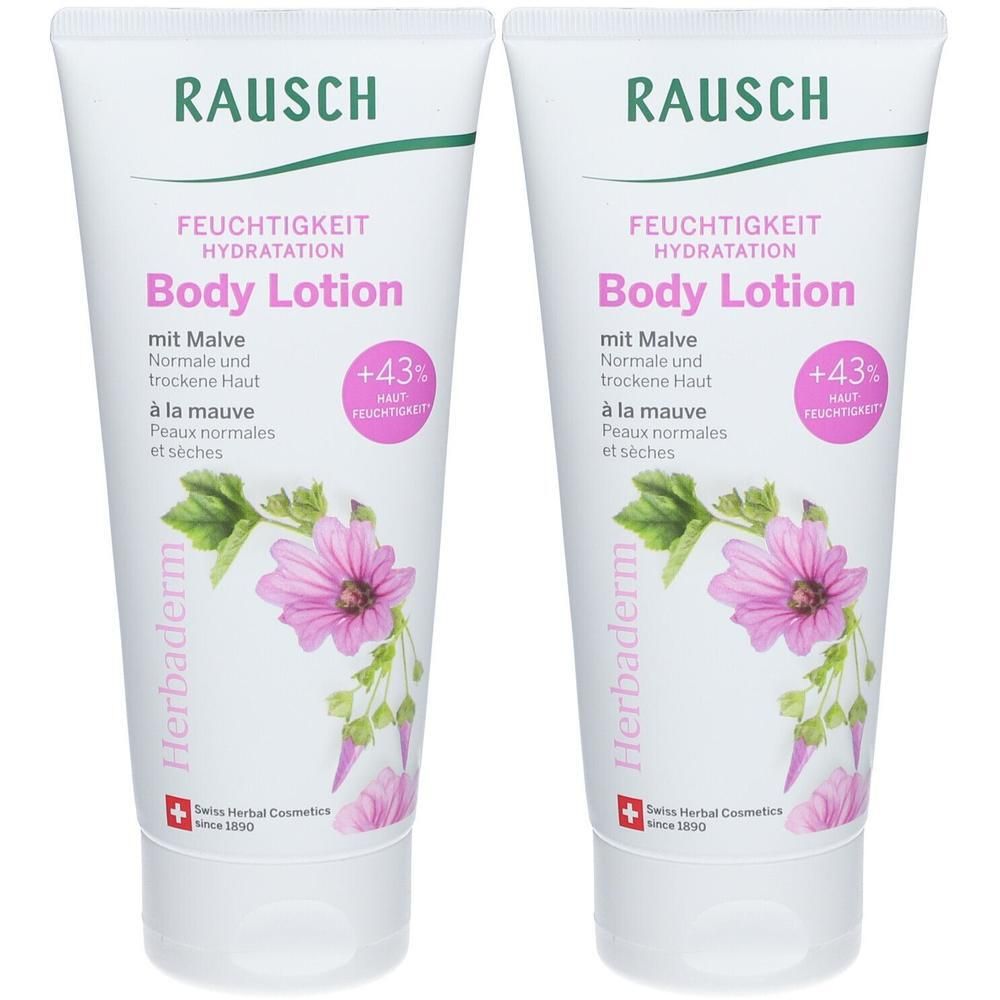 Rausch Feuchtigkeit Bodylotion mit Malve x2 2x200 ml Lotion