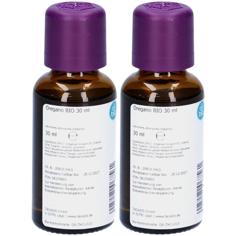 Oregano ÖL Bio x2 2x30 ml Ätherisches Öl