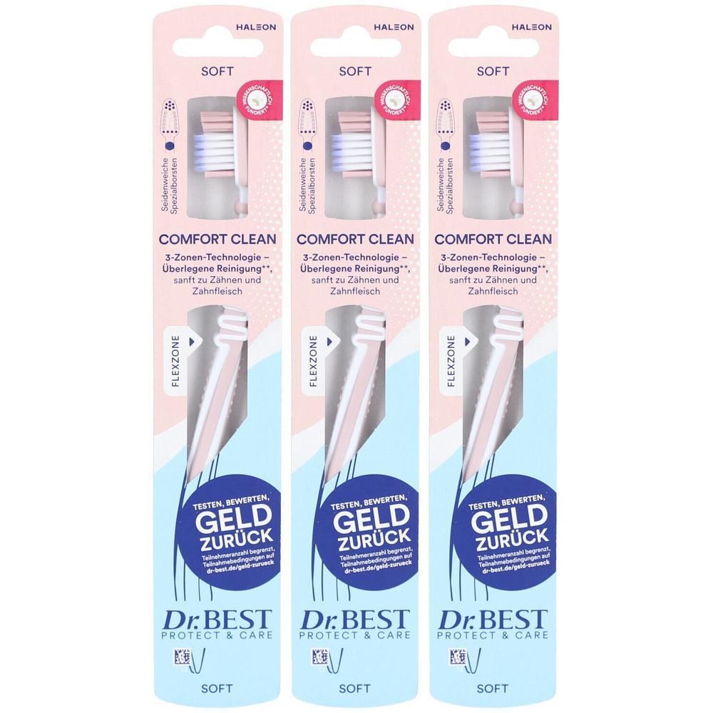 Dr.best Comfort Clean Soft Zahnbürste x3 3x1 St
