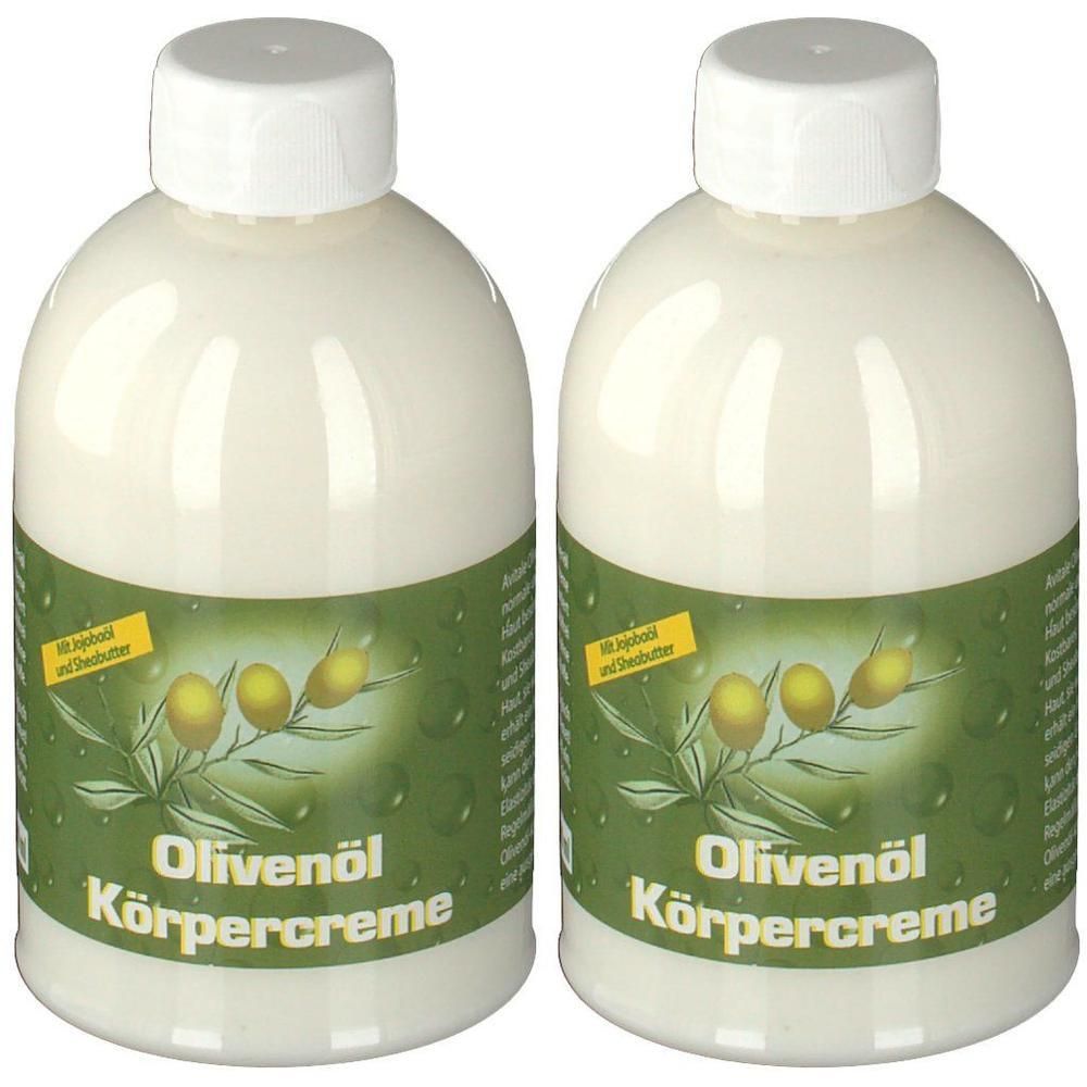 Olivenöl Körpercreme x2 2x300 ml Creme