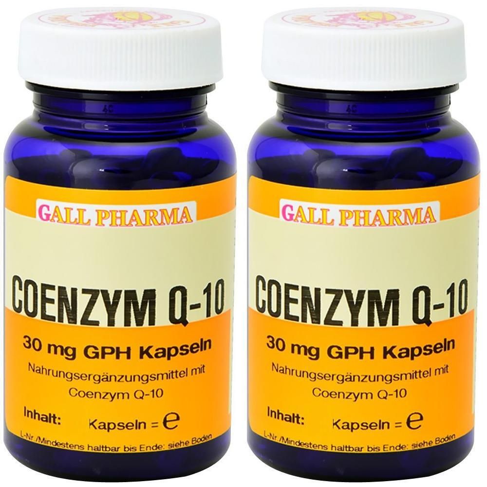 Coenzym Q10 30 mg GPH Kapseln x2 2x120 St