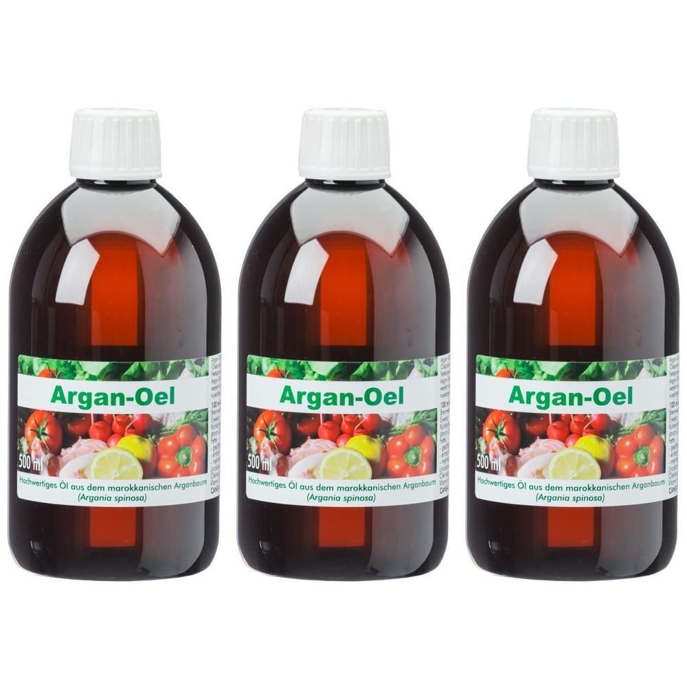 Arganöl x3 3x500 ml Öl