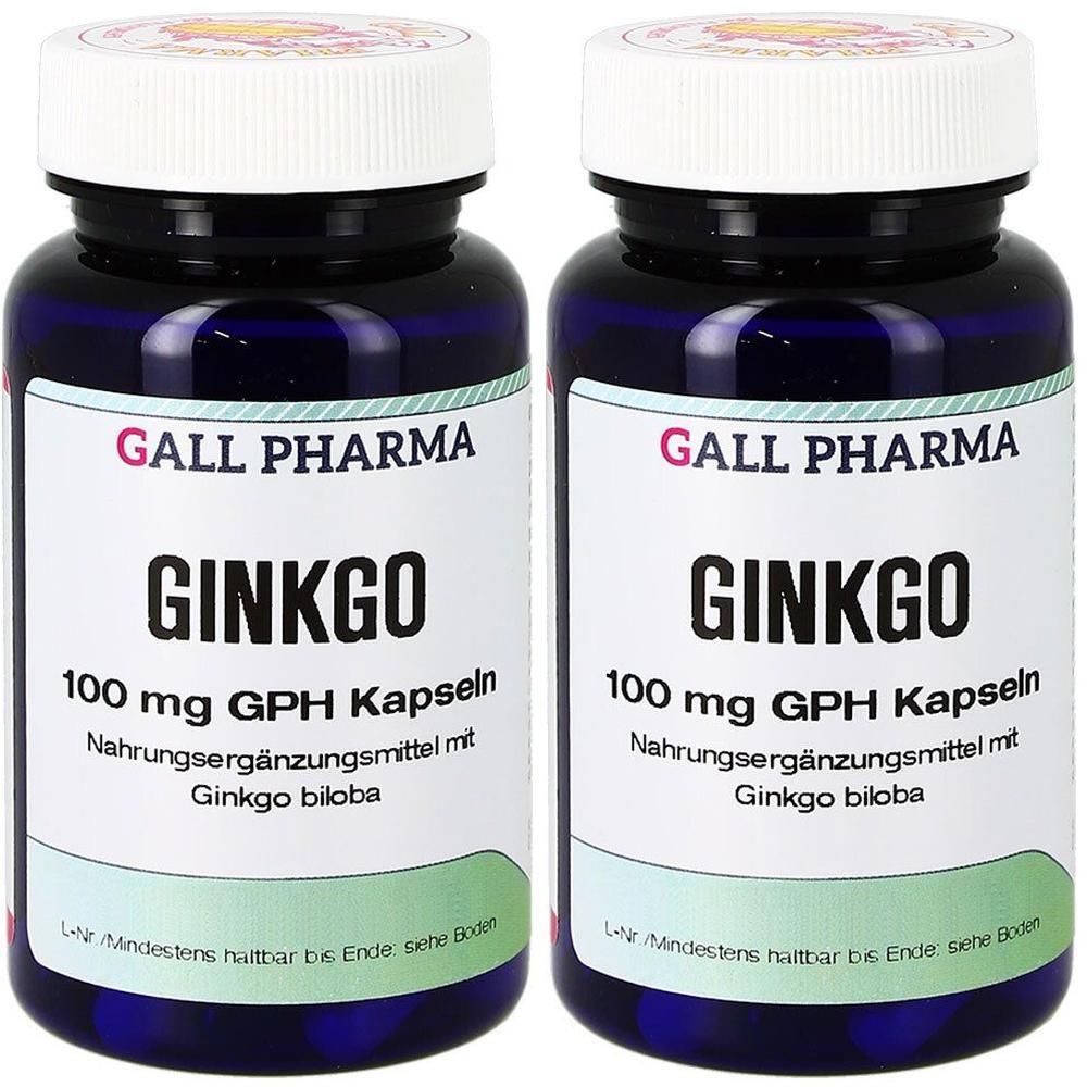 Ginkgo 100 mg GPH Kapseln x2 2x120 St