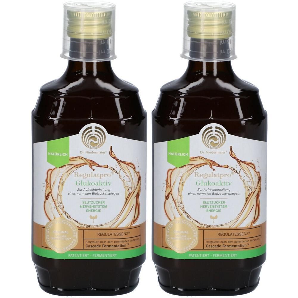 Regulatpro Glukoaktiv Flüssigkeit zum Einnehmen x2 2x350 ml