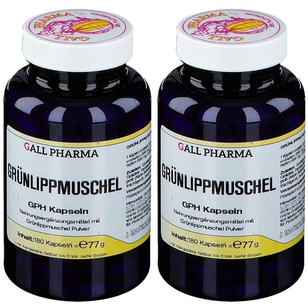 Grünlippmuschel GPH Kapseln x2 2x180 St