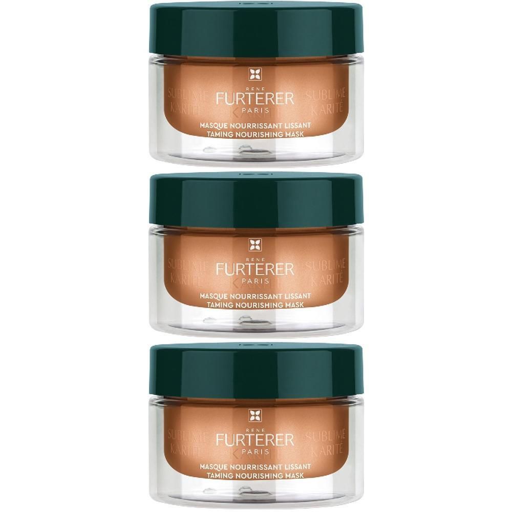 Furterer Sublime Karite nährende glättende Maske x3 3x200 ml Haarspülung