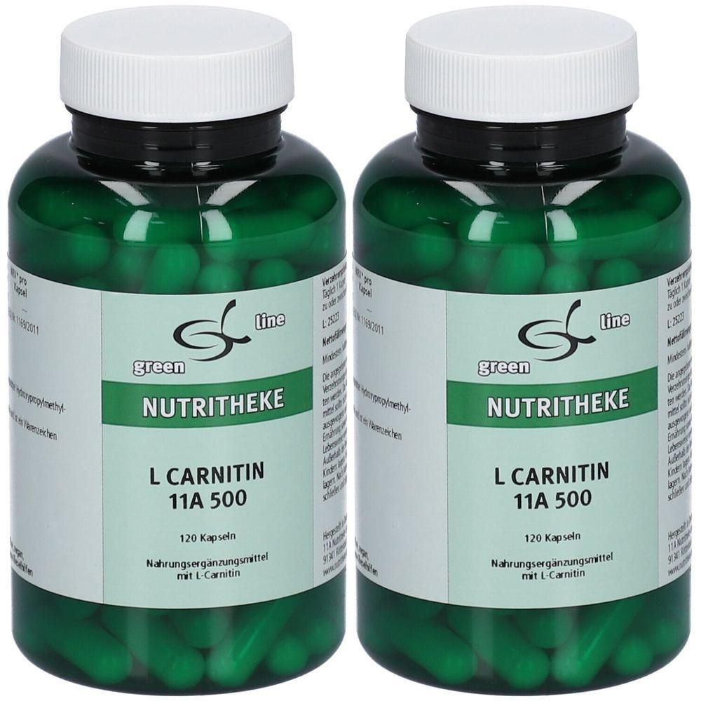 L-Carnitin 11A 500 Kapseln x2 2x120 St