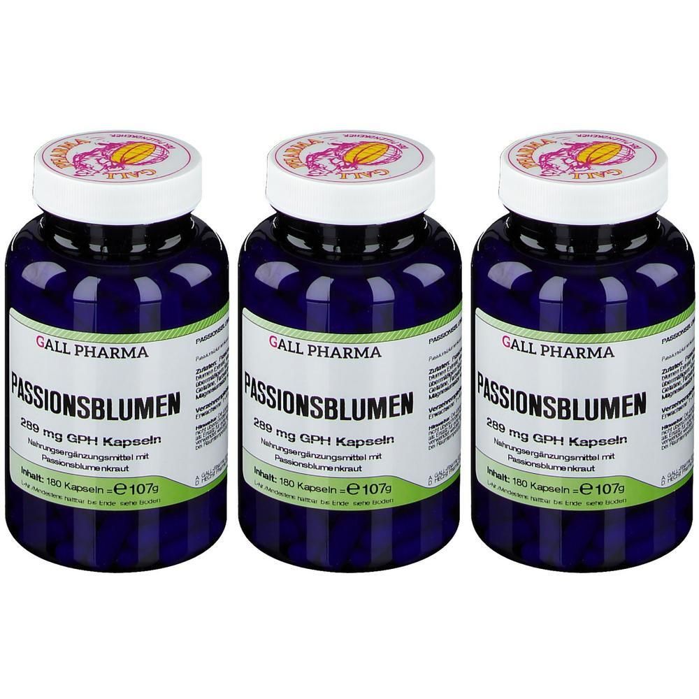 Passionsblumen 289 mg GPH Kapseln x3 3x180 St