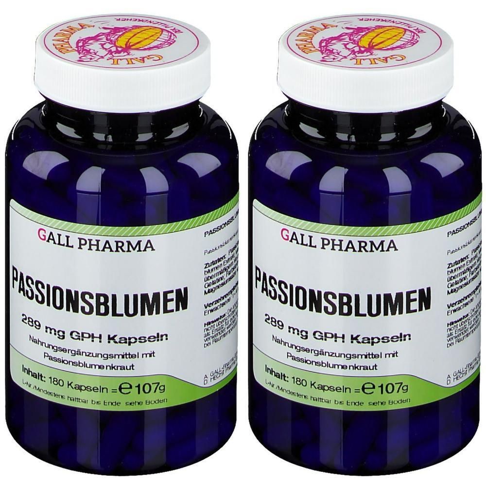 Passionsblumen 289 mg GPH Kapseln x2 2x180 St
