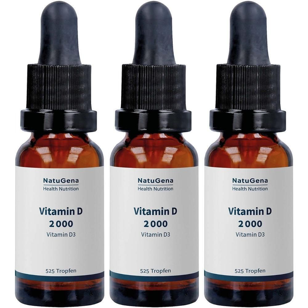 Vitamin D 2000 Öl x3 3x15 ml