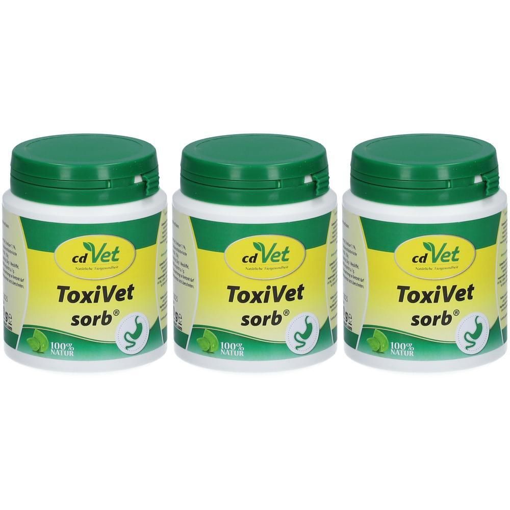 Toxivet sorb Pulver f.Hunde x3 3x150 g