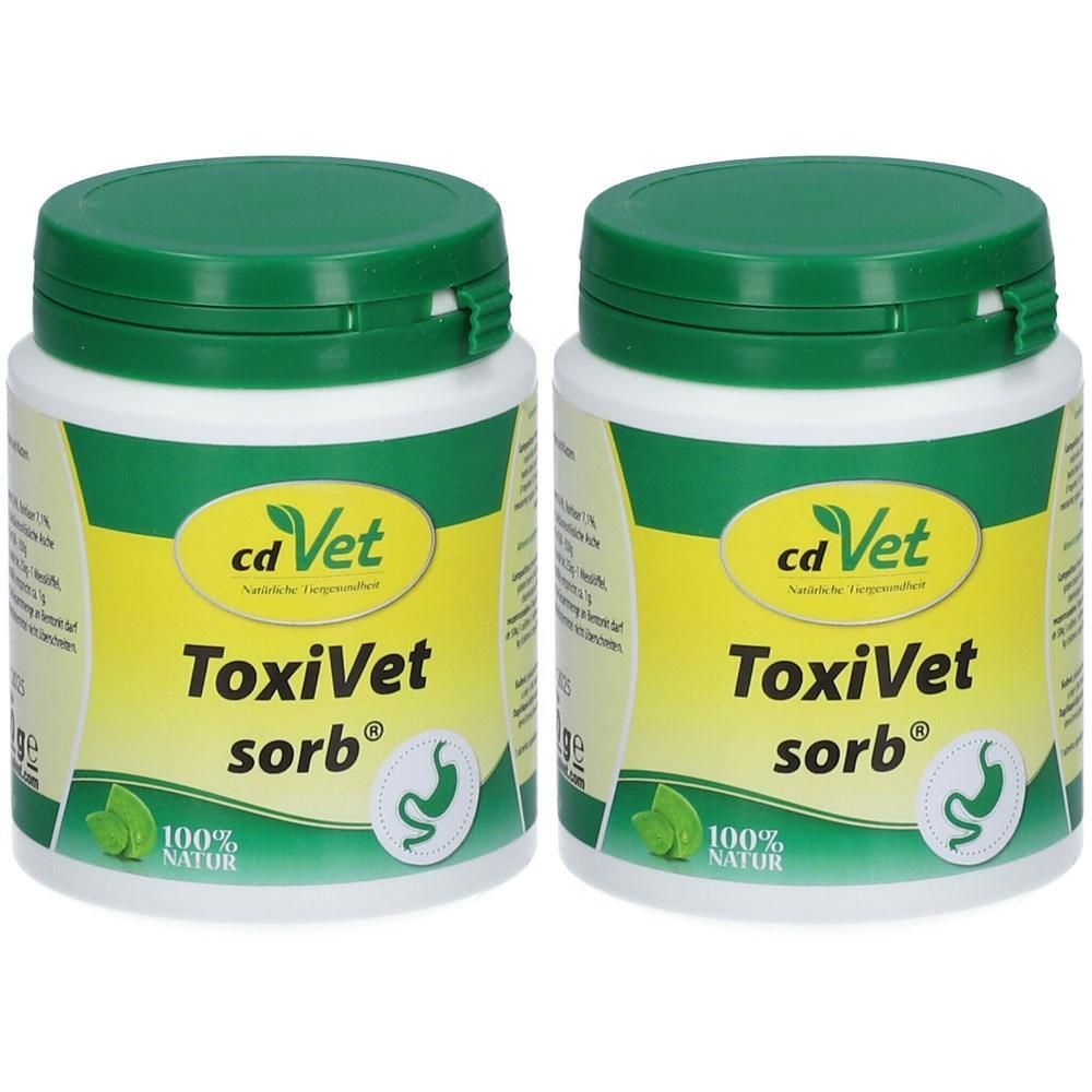 Toxivet sorb Pulver f.Hunde x2 2x150 g