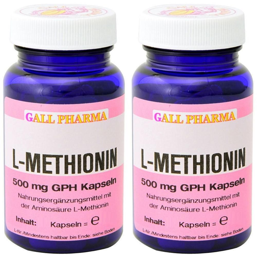 L-Methionin 500 mg GPH Kapseln x2 2x120 St