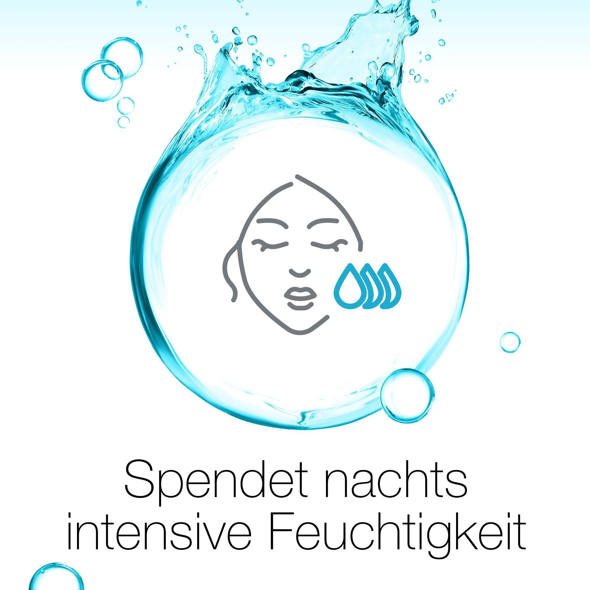 Spendet nachts intensive Feuchtigkeit.