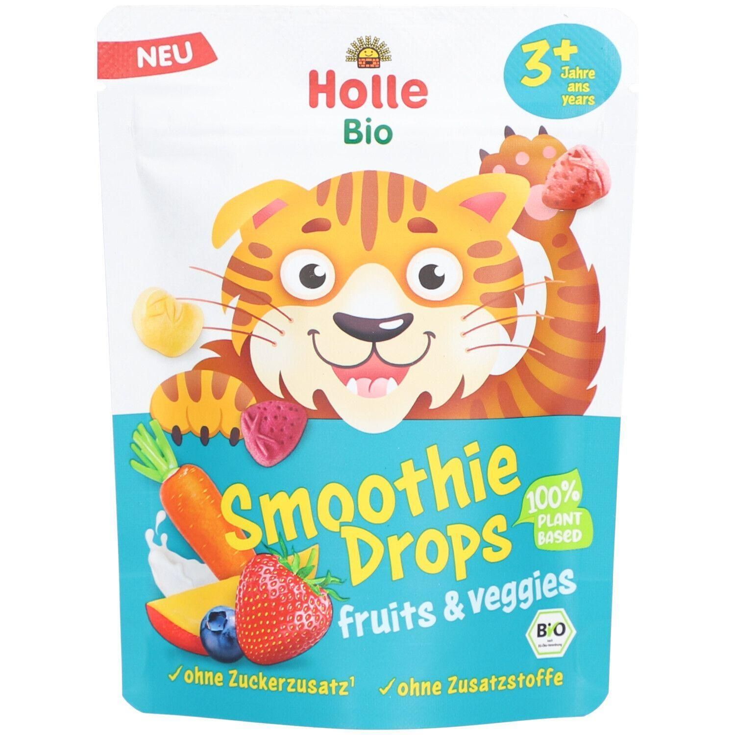 Holle Smoothie Drops fruits & veggies x4 4x15 g Beutel
