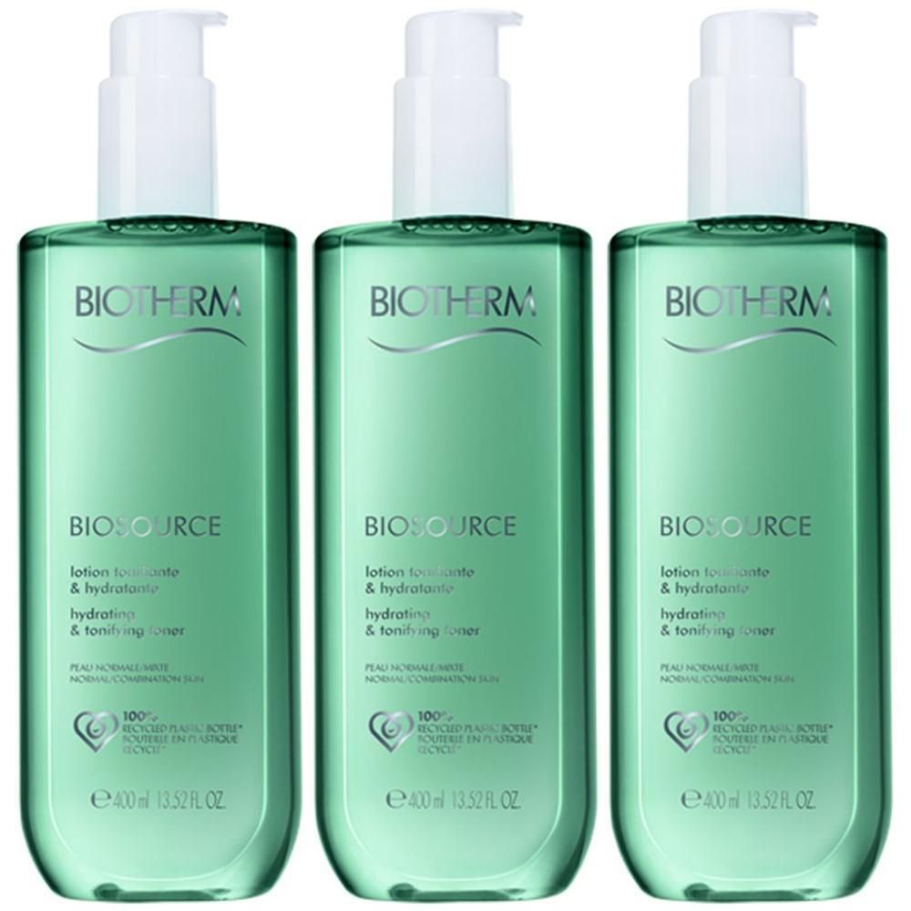 Biotherm Biosource Gesichtsreinigung norm.Haut x3 3x400 ml Flüssigkeit
