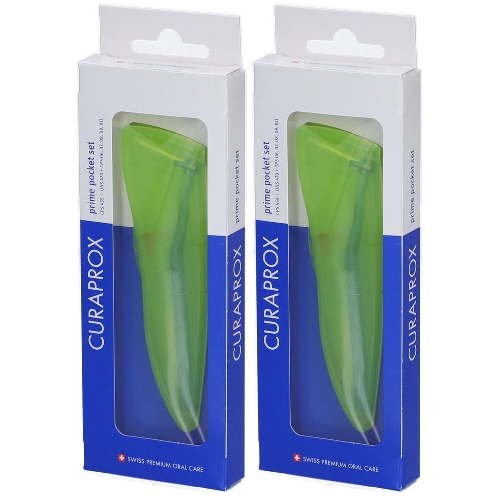Curaprox CPS 459 prime P.Set m.UHS 470+Cps 07-011 x2 2x1 St