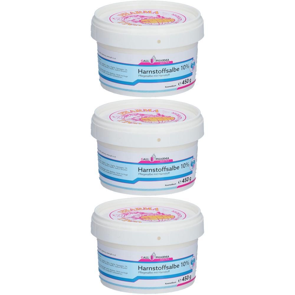 Harnstoffsalbe 10% x3 3x450 g Salbe