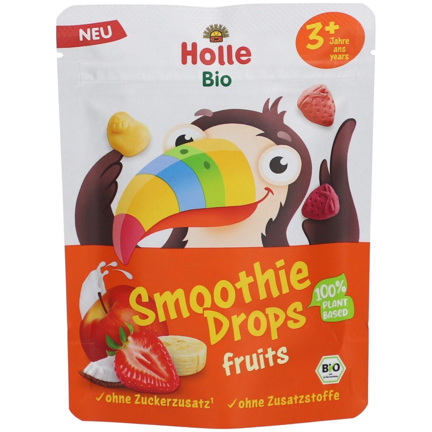 Holle Smoothie Drops fruits x4 4x15 g Beutel
