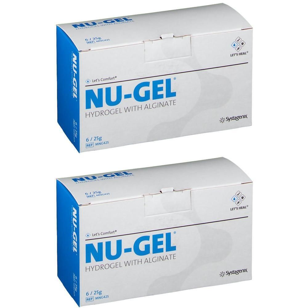 Nu-Gel Hydrogel Mng425 x2 2x6x25 g Gel