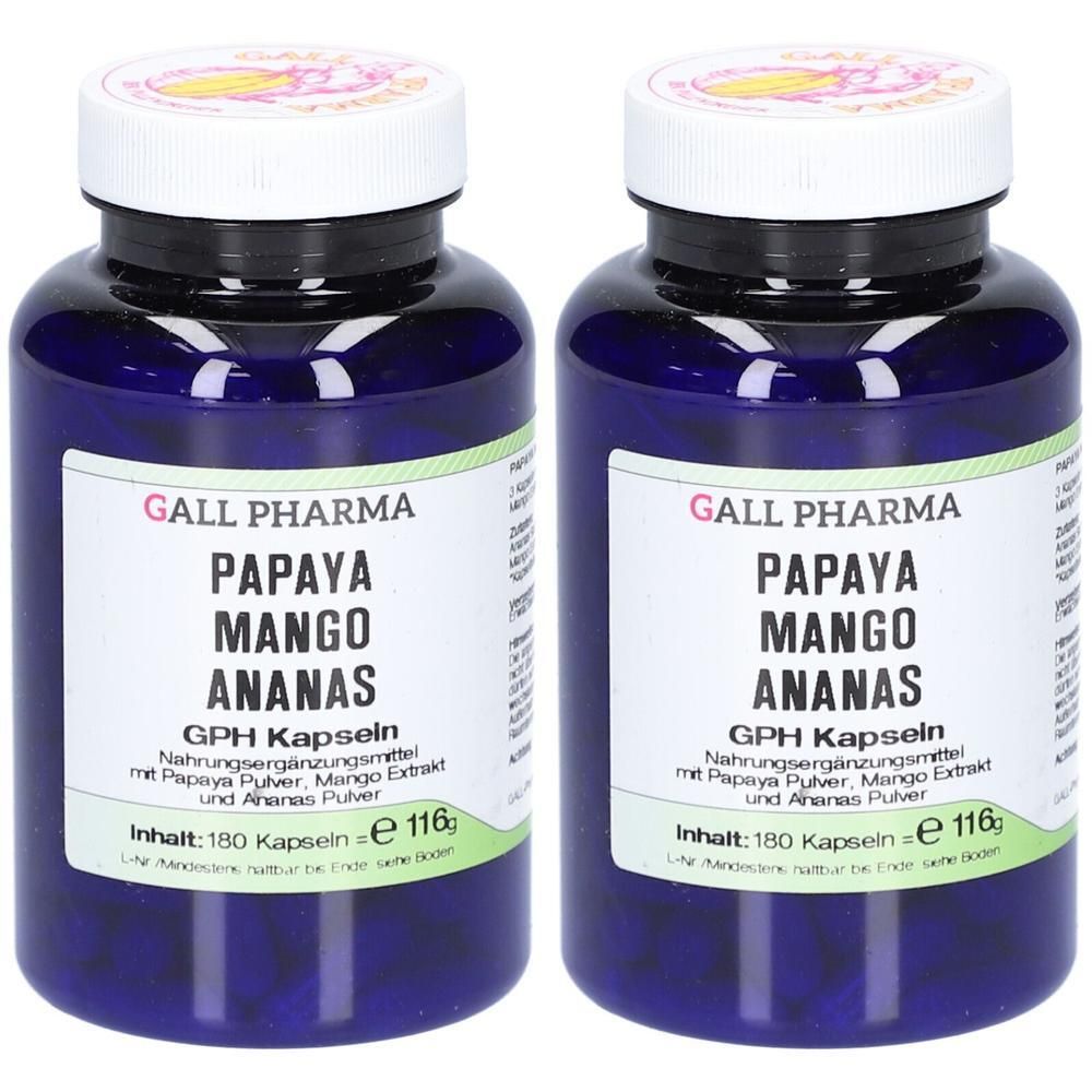 Papaya Mango Ananas GPH Kapseln x2 2x180 St
