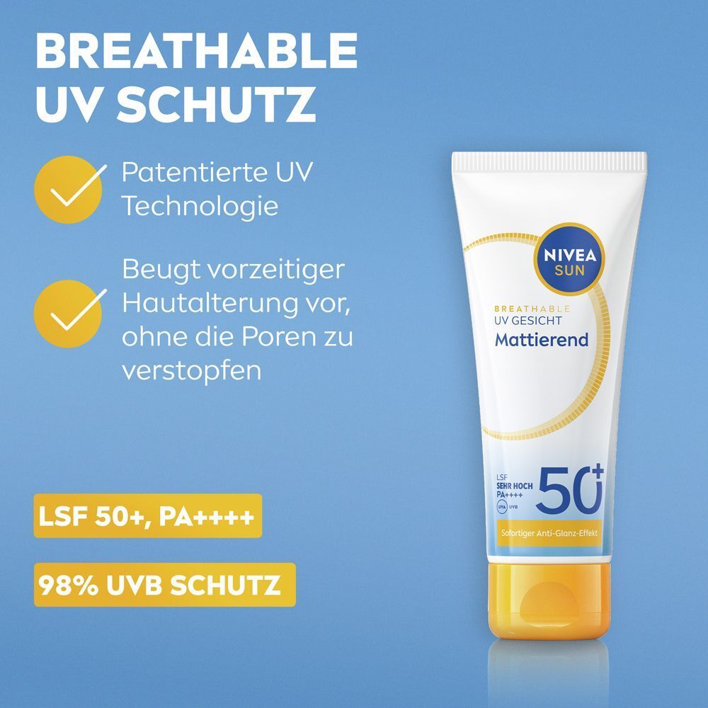 NIVEA SUN UV Gesicht mattierend