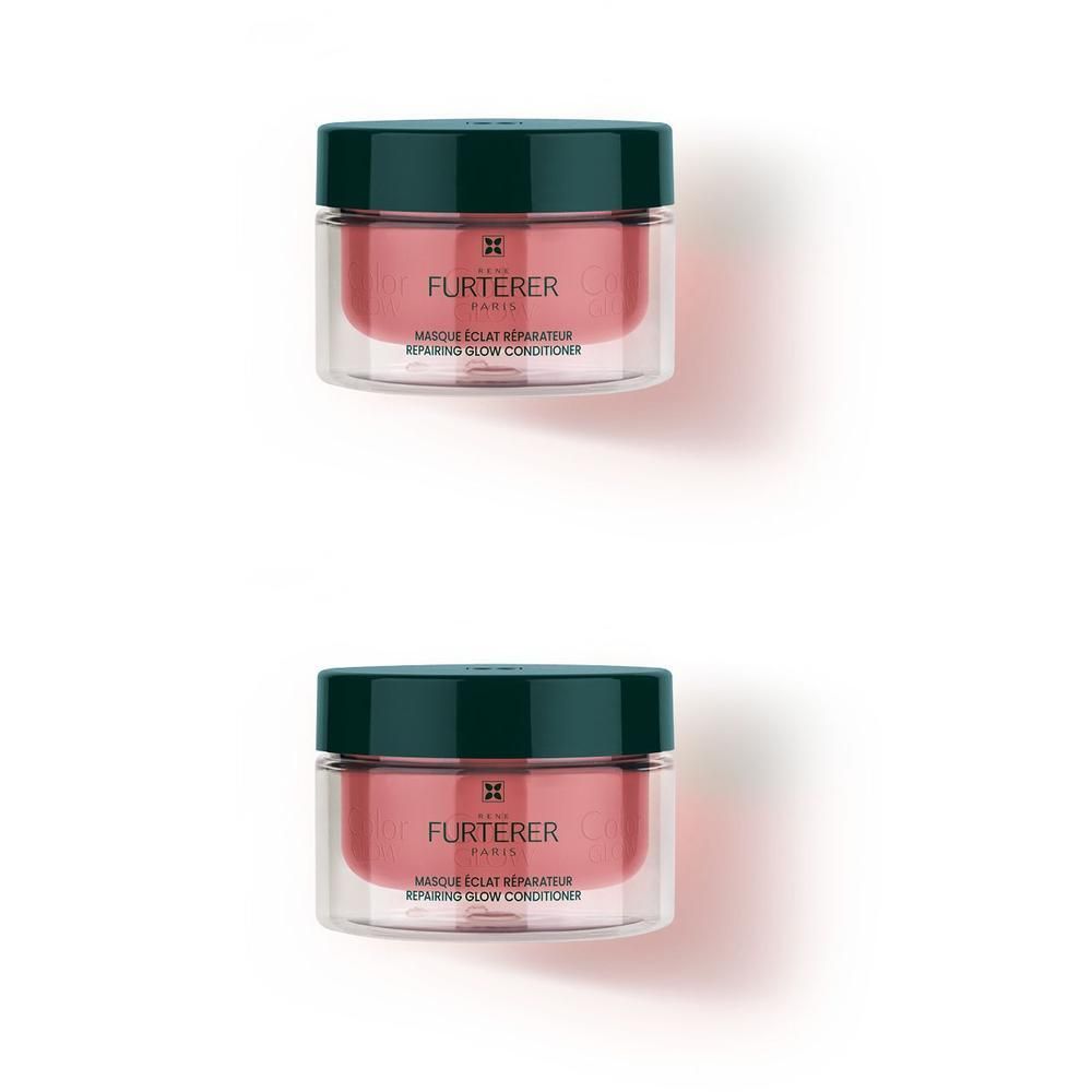 Furterer Color Glow reparierende Farbglanz-Maske x2 2x200 ml Haarspülung