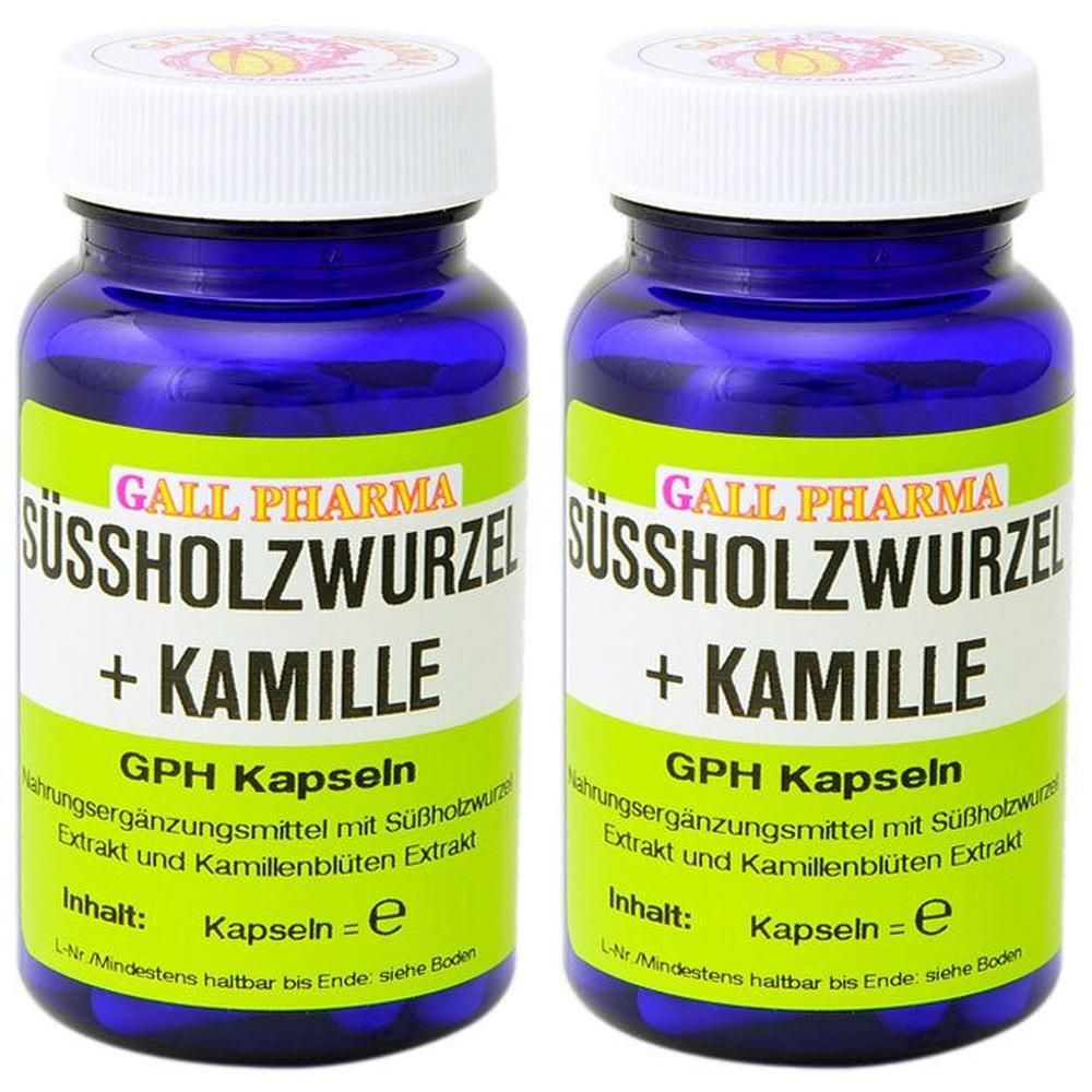 SÜSSHOLZWURZEL+Kamille GPH Kapseln x2 2x120 St
