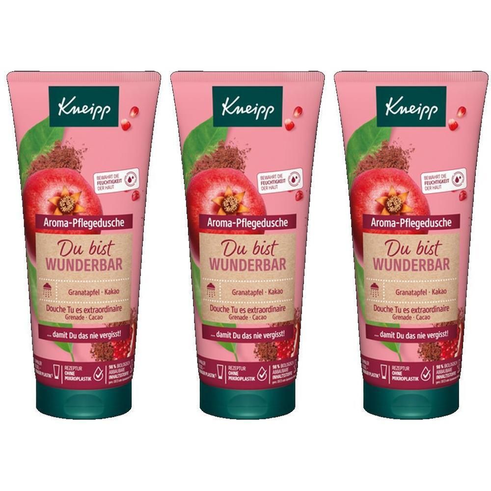 Kneipp Aroma-Pflegedusche Du bist Wunderbar x3 3x50 ml Duschgel