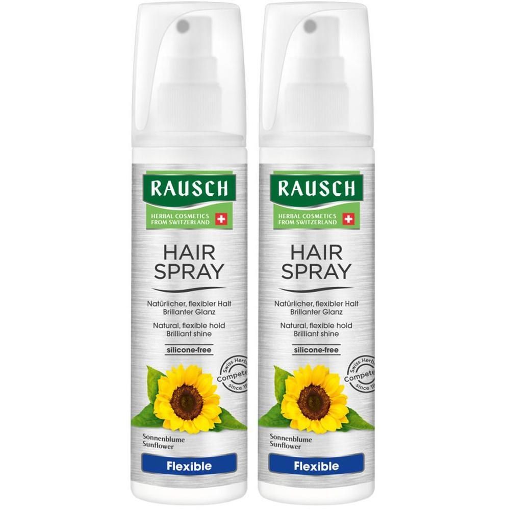 Rausch Hairspray flexible Non-Aerosol x2 2x150 ml Spray
