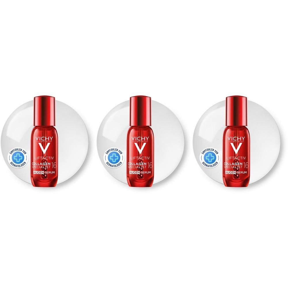 Vichy Liftactiv Collagen Specialist 16 Augenserum x3 3x15 ml Augengel